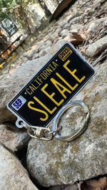 California License Plate Custom Keychain