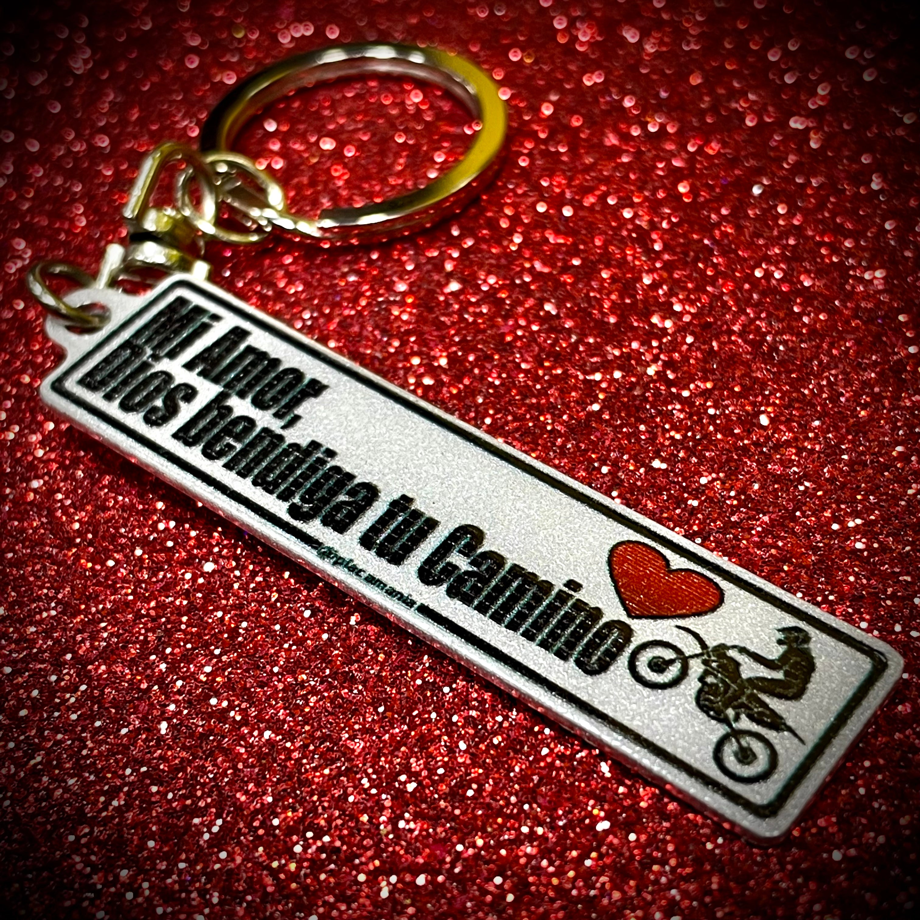 Custom European LicensePlate Keychain