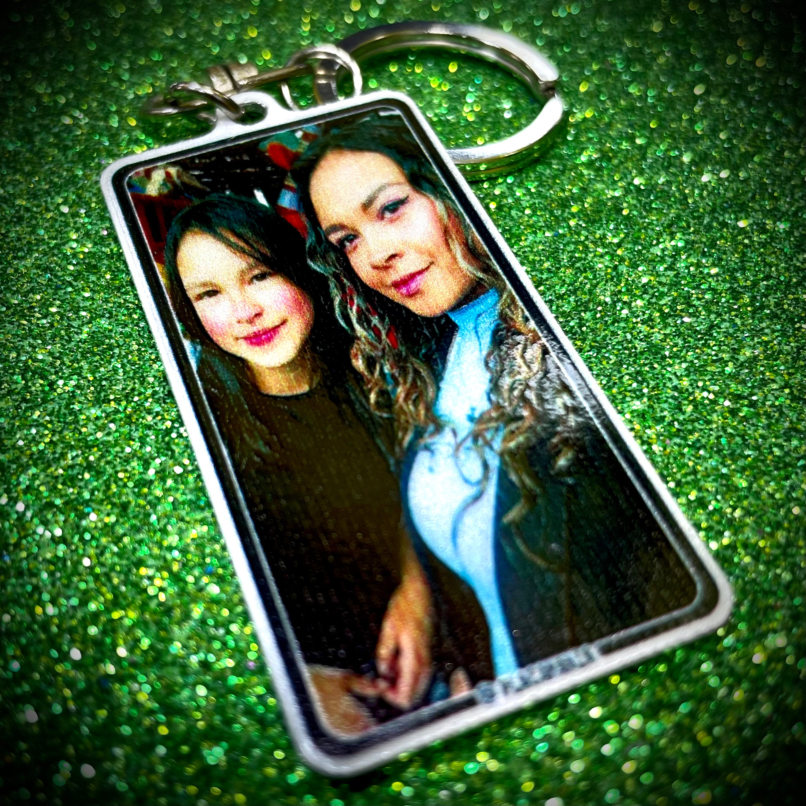 Custom US License Plate Keychain