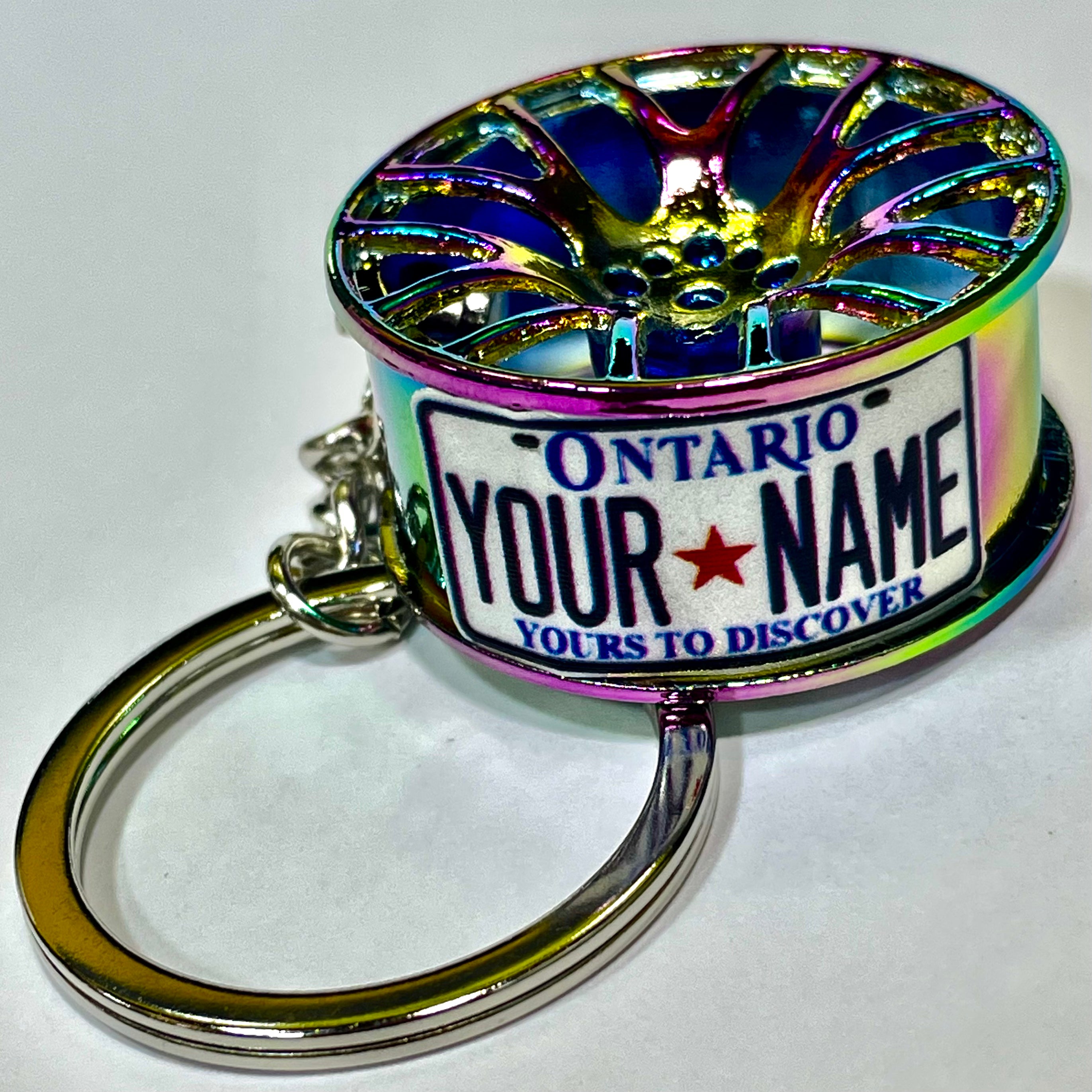 Rim Keychain (with marking)