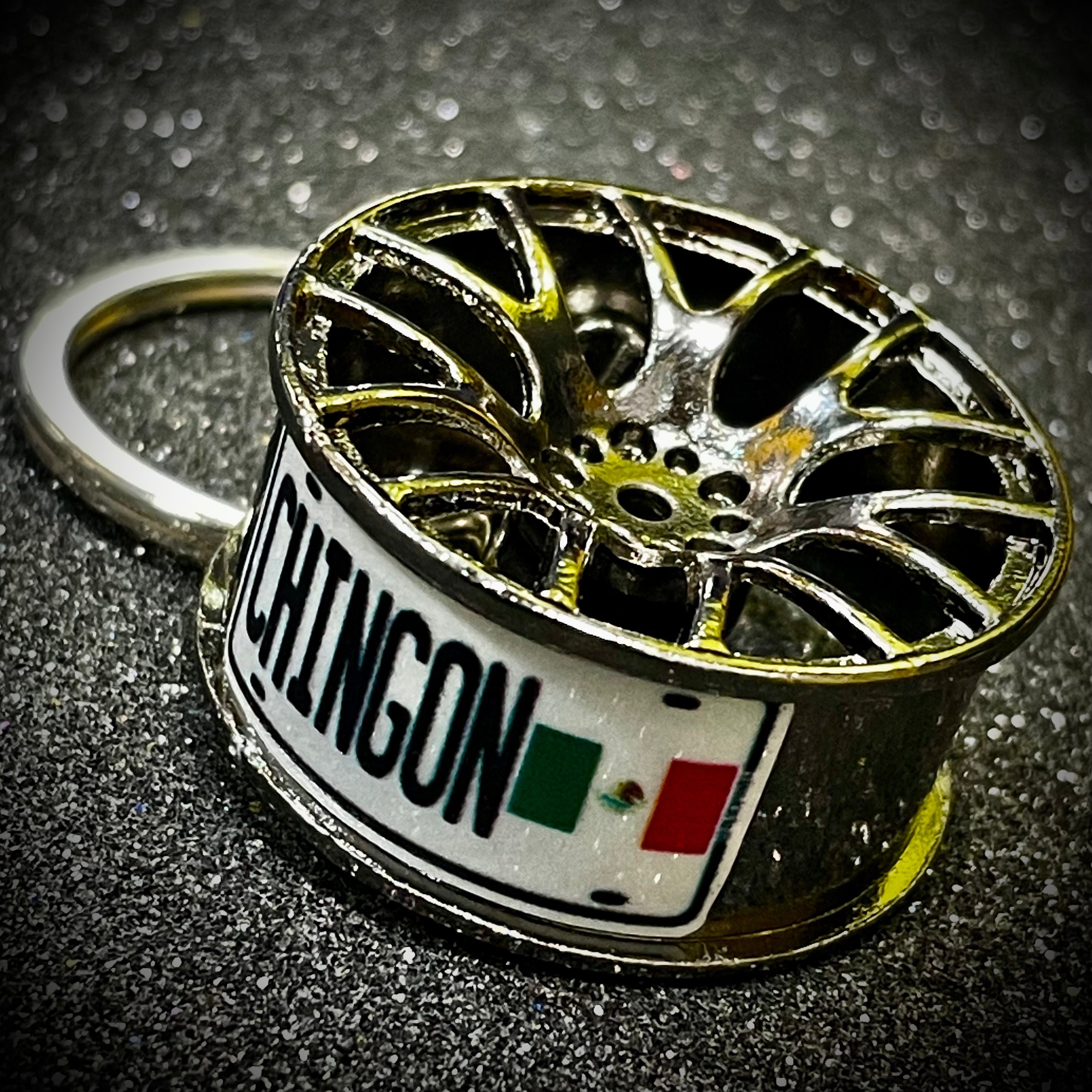 Rim Keychain (with marking)