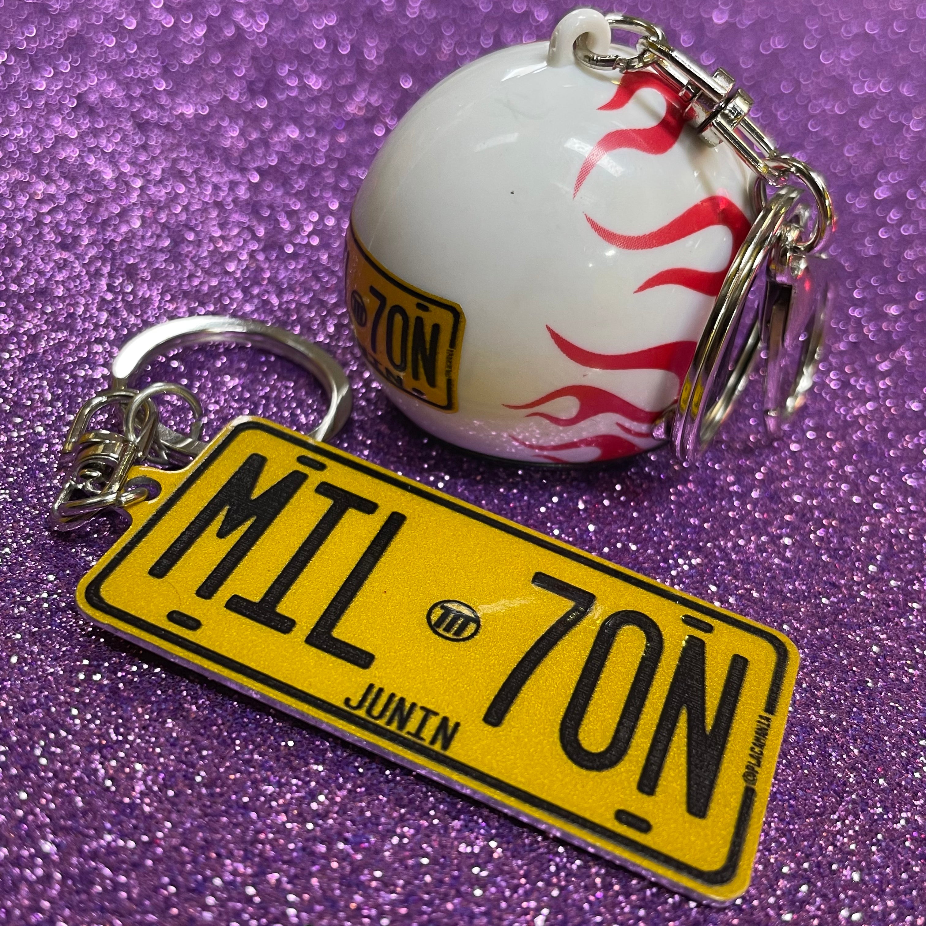 Custom US Aluminium Embossed Vanity License Plate