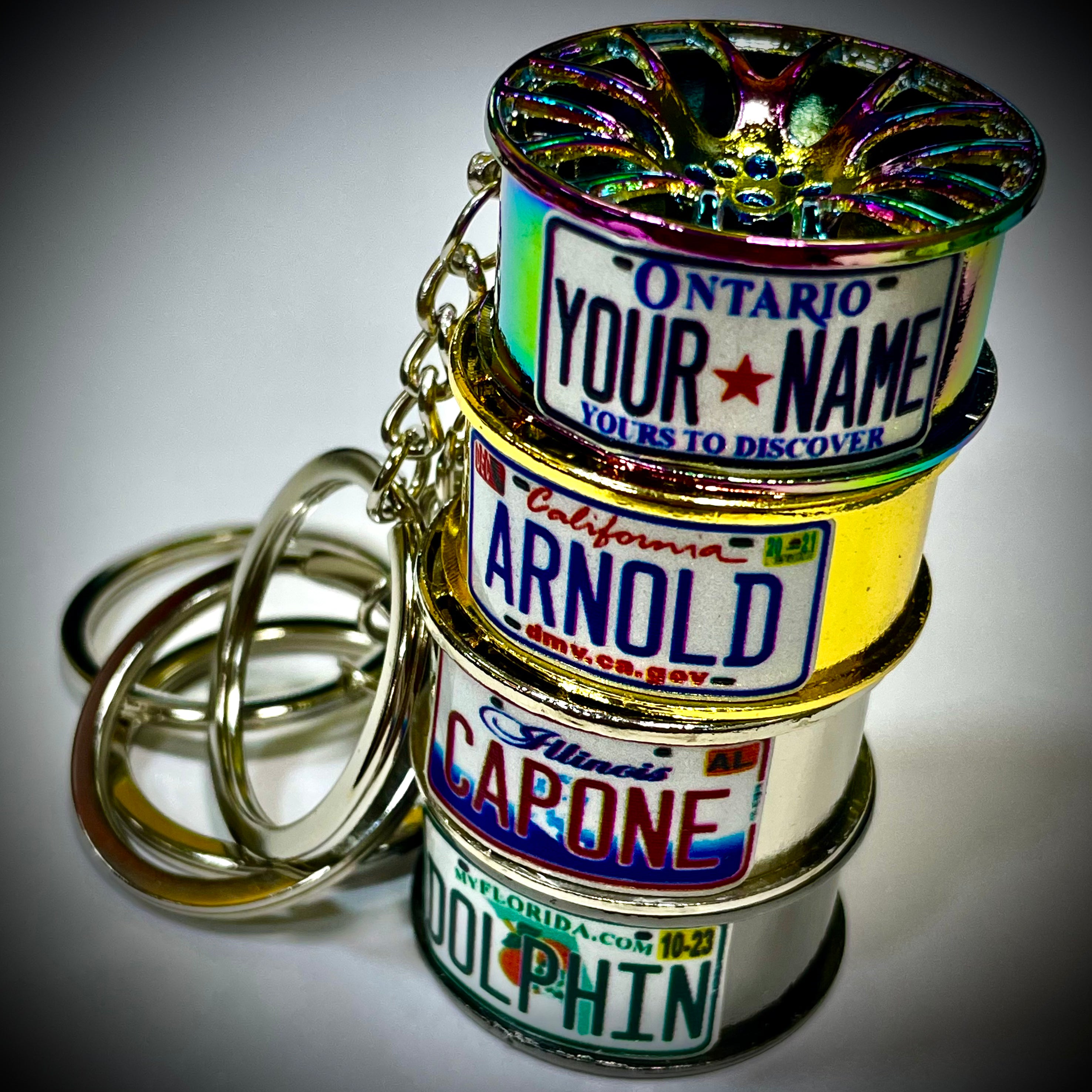 Rim Keychain (with marking)