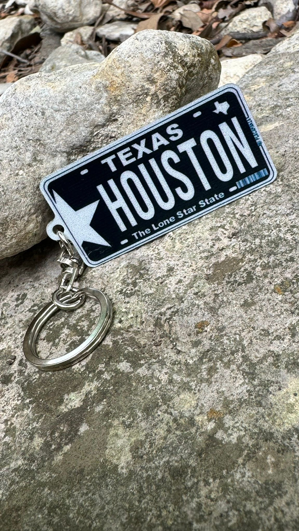 Texas Racing Keychain Texas License Plate Custom Keychain – Placamania