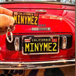 California License Plate Custom Keychain