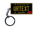 Delaware License Plate Custom Keychain