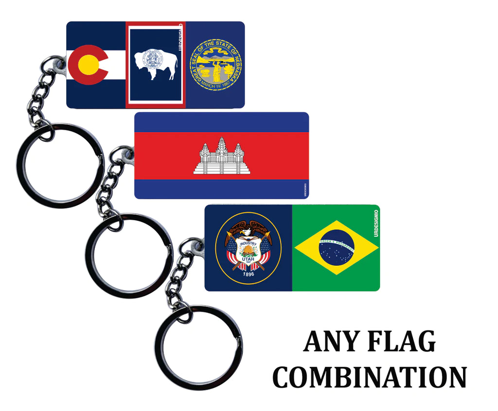 Personalized LDS Missionary Keychain