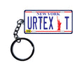 New York License Plate Custom Keychain