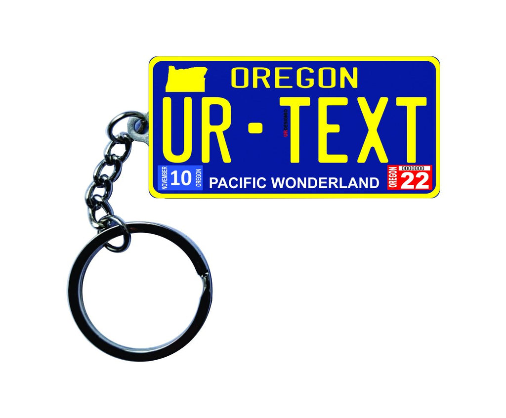 Best Personalized License Plate Keychain – Placamania