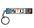 Spain Euro Plate Keychain