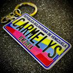 Venzuela License Plate Custom Keychain