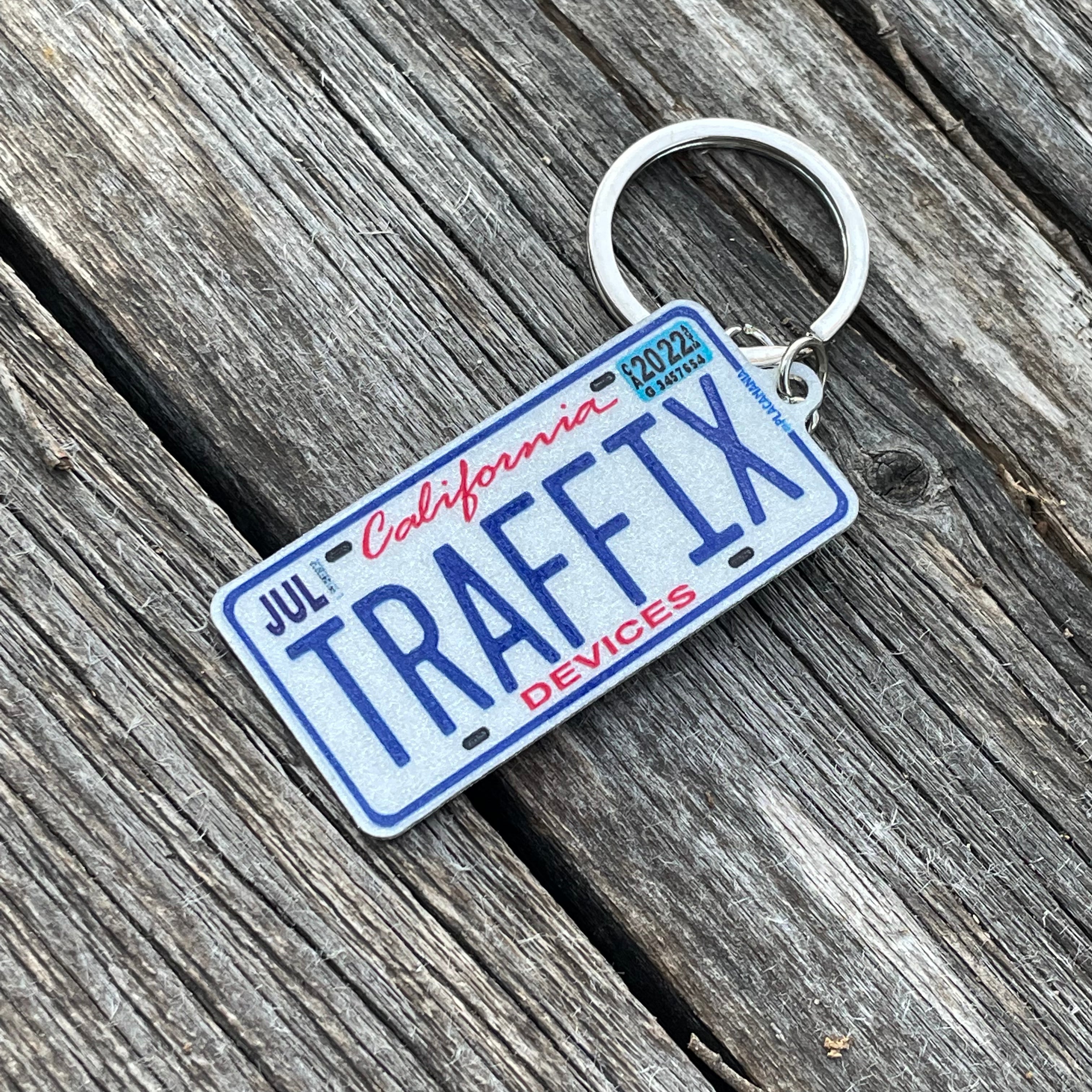 California License Plate Custom Keychain