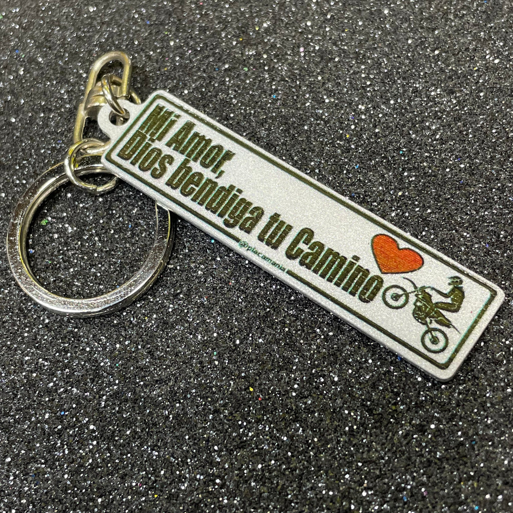 Custom European LicensePlate Keychain