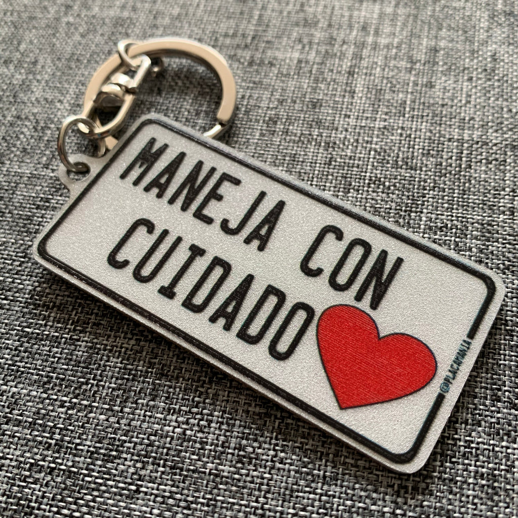 New York License Plate Custom Keychain