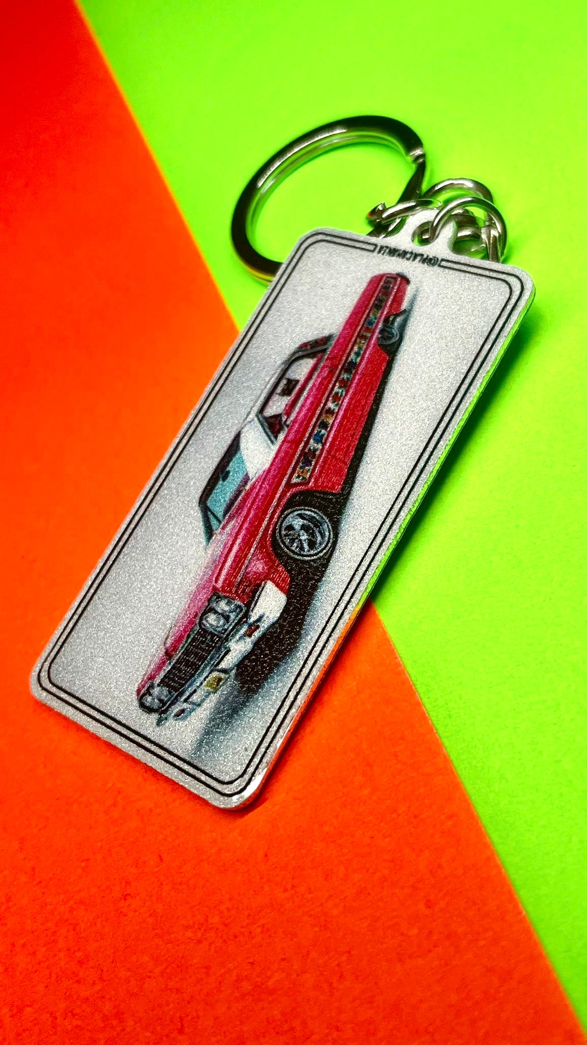 Custom US License Plate Keychain