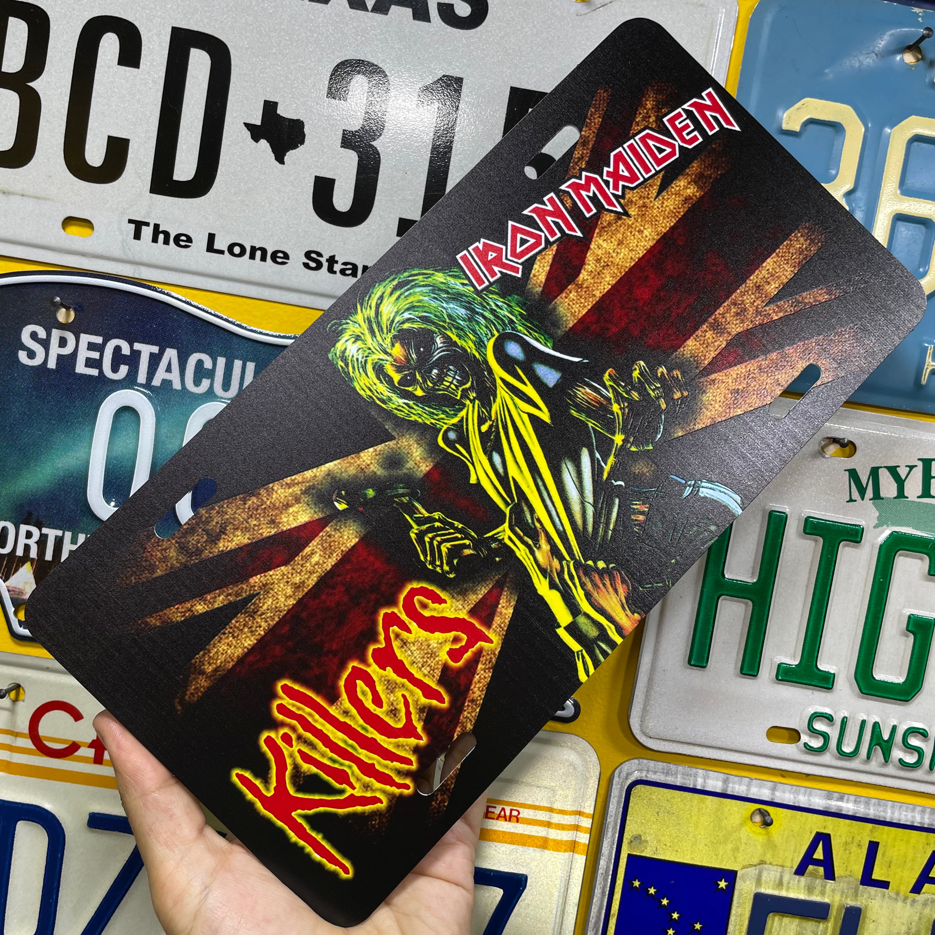 Custom Plastic License Plate