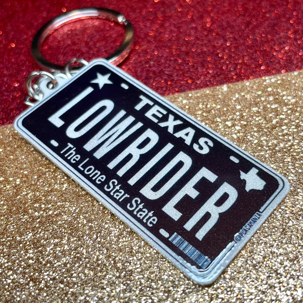 Custom US License Plate Keychain